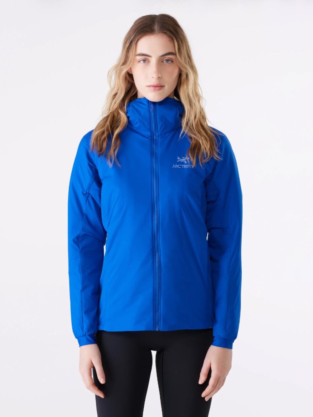 Arc'teryx Women's Atom LT Royal Blue Hooded Softshell Jacket
